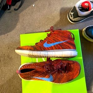 Nike Free Flyknit Chukka Cinnabar. Awesome color most comfortable shoe